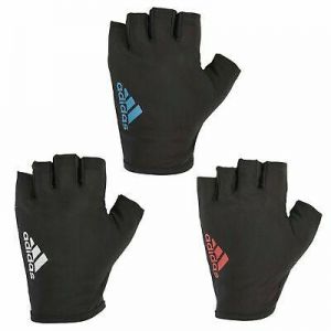 ספורט ועוד ! אביזרי ספורט וכושר Adidas Half Finger Essential Weight Lifting Gloves Training Gym Exercise x large