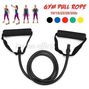 ספורט ועוד ! אביזרי ספורט וכושר Resistance Fitness Bands Belt Pull Rope Sports Elastic Gym Exercise Band  A